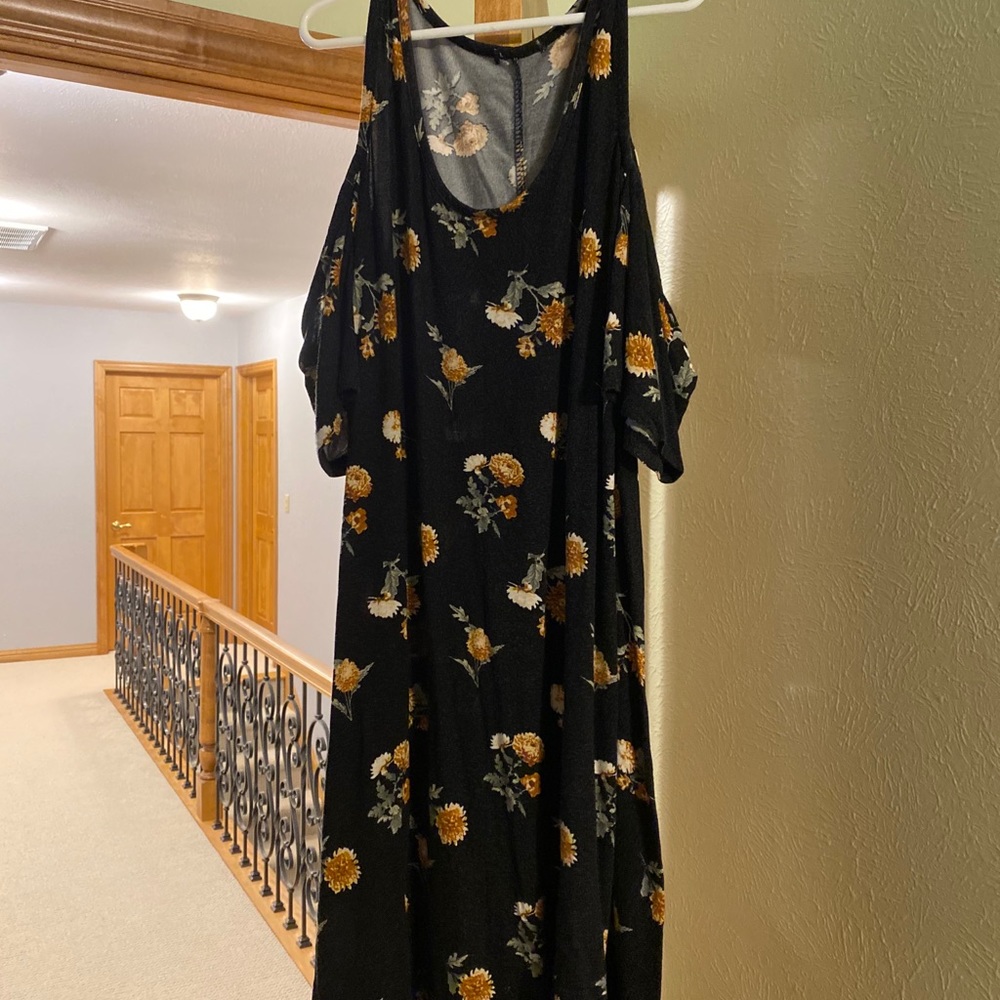 Off the shoulder dress